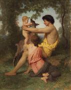 Adolphe William Bouguereau Idyll:Family from Antiquity (nn04) oil painting artist